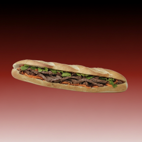 Banh mi Bœuf 