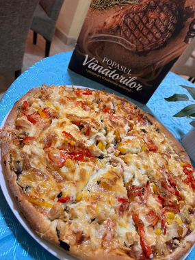 Pizza cu Piept de Pui