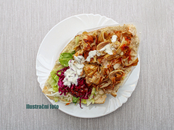 SHAWARMA V CHLEBU