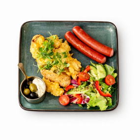 Scramble na toastu - 450 g.