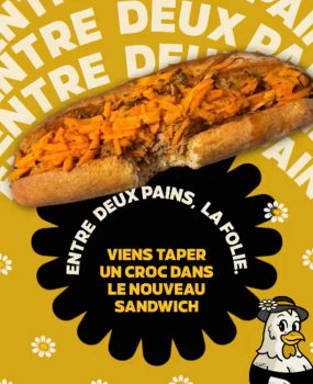 Sandwich filocher, + boissons