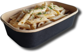 1 Portion Pâtes crème