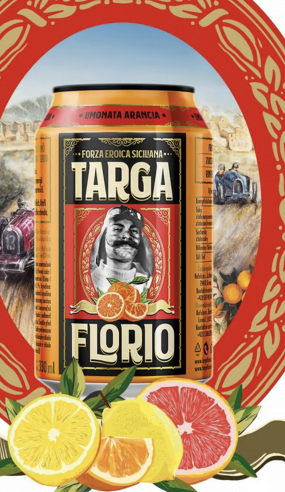 Targa Florio Pomeranč 0,33l