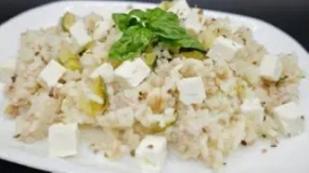 Orez cu Dovlecei și Feta