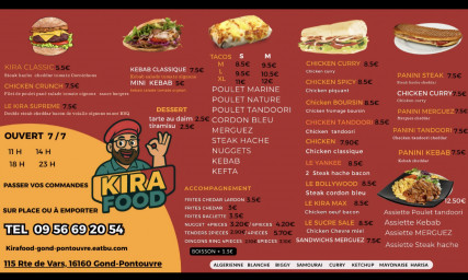  TACOS MENUS