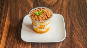 Cheesecake exotique mangue