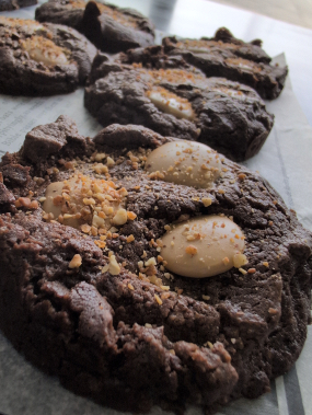 COOKIE double chocolat noisette 
