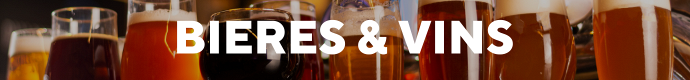 BIERES & VINS 🍺🍷