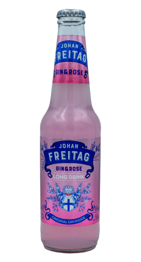 Gin & RoseJOHAN FREITAG 5 % 330 ml