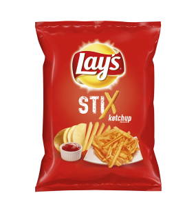 LAYS STIX s příchutí ketchup 60g
