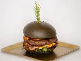 Black Christmas Burger