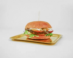 Tvarůžkový Burger