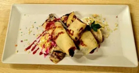 Clătite cu Finetti, Banane și Biscuiți/ Crepes with Finetti, Banana and Biscuits