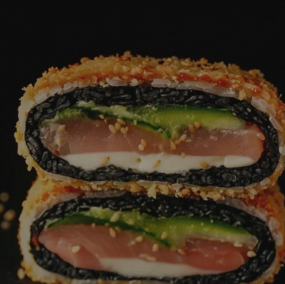 Black Burger s Tuňákem