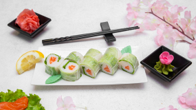 Saumon Maki neige ou printemps