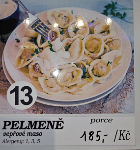 Klasické Pelmeně vepřové maso