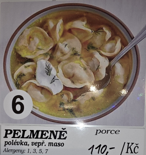 Pelmeně  polévka