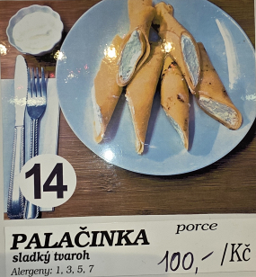 Palačinky s tavrohem