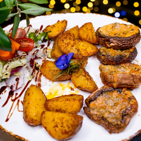 Ciuperci cu Gorgonzola