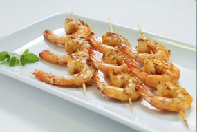 72A. SPIEDINI DI GAMBERI 4pz