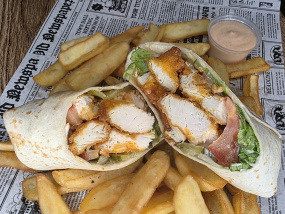 Burrito & Fries