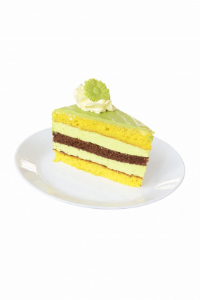 Dortový řez pistáciový