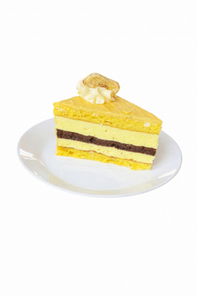 Dortový řez banánový