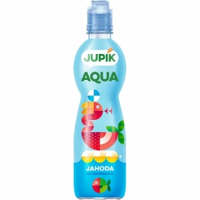 JUPÍK AQUA Jahoda 0,5 L - pet