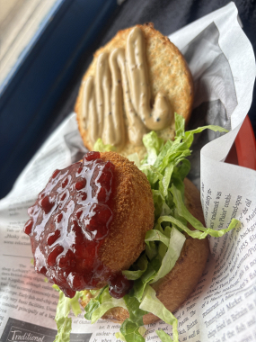 Hermelín burger