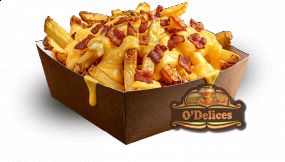 Frites Bacon+ sauce au choix