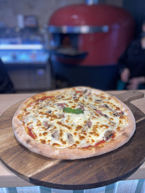 Pizza Cotto e Funghi