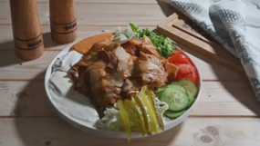 Shaorma Pui la Farfurie