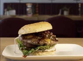 71. Dry Age Premium Burger