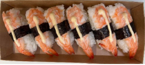 Nigiri Crevette Taille M / 6 pieces