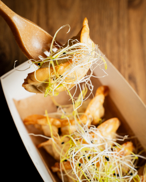 Pierożki Gyoza z kaczką (7 szt.)