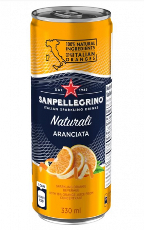 Sanpellegrino Aranciata szénsavas narancsital 330 ml