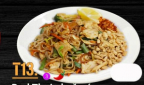 T13. Pad Thai - kuřecí