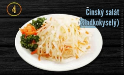 4. Čínský salát Sladkokyselý)