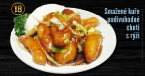 18. Smažené kuře podivuhodné chuti s rýží