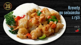 39. Krevety po sečuánsku s rýží 🌶️