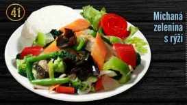 41. Míchaná zelenina s rýží