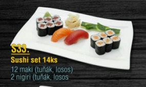 S33. Sushi set 14ks