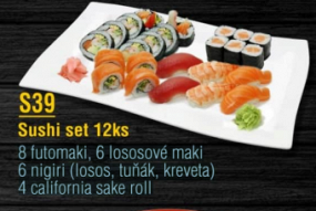 S39. Sushi set 12ks