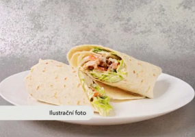 Tortilla s grilovaným kuřecím masem