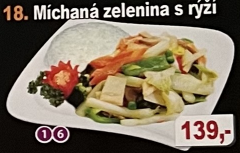 18. Míchaná zelenina s rýží