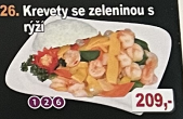 26. Krevety se zeleninou s  rýží