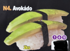 N4. Avokádo