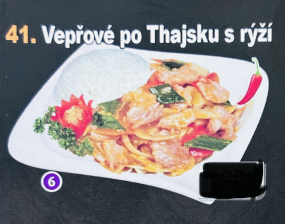 41. Vepřové po Thajsku s rýží