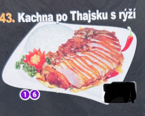 43. Kachna po Thajsku s rýži