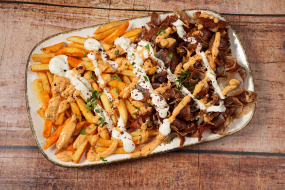 Dönerteller mit Pommes